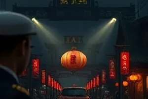 一公里长的小巷里开满春花的短片封面